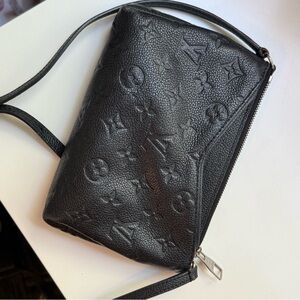 AUTHENTIC Louis Vuitton Black Crossbody Uniform Bag